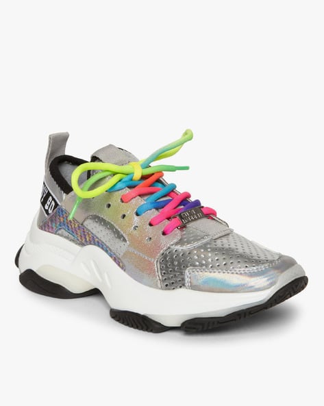 Ajax Panelled Chunky Sole Lace-Ups