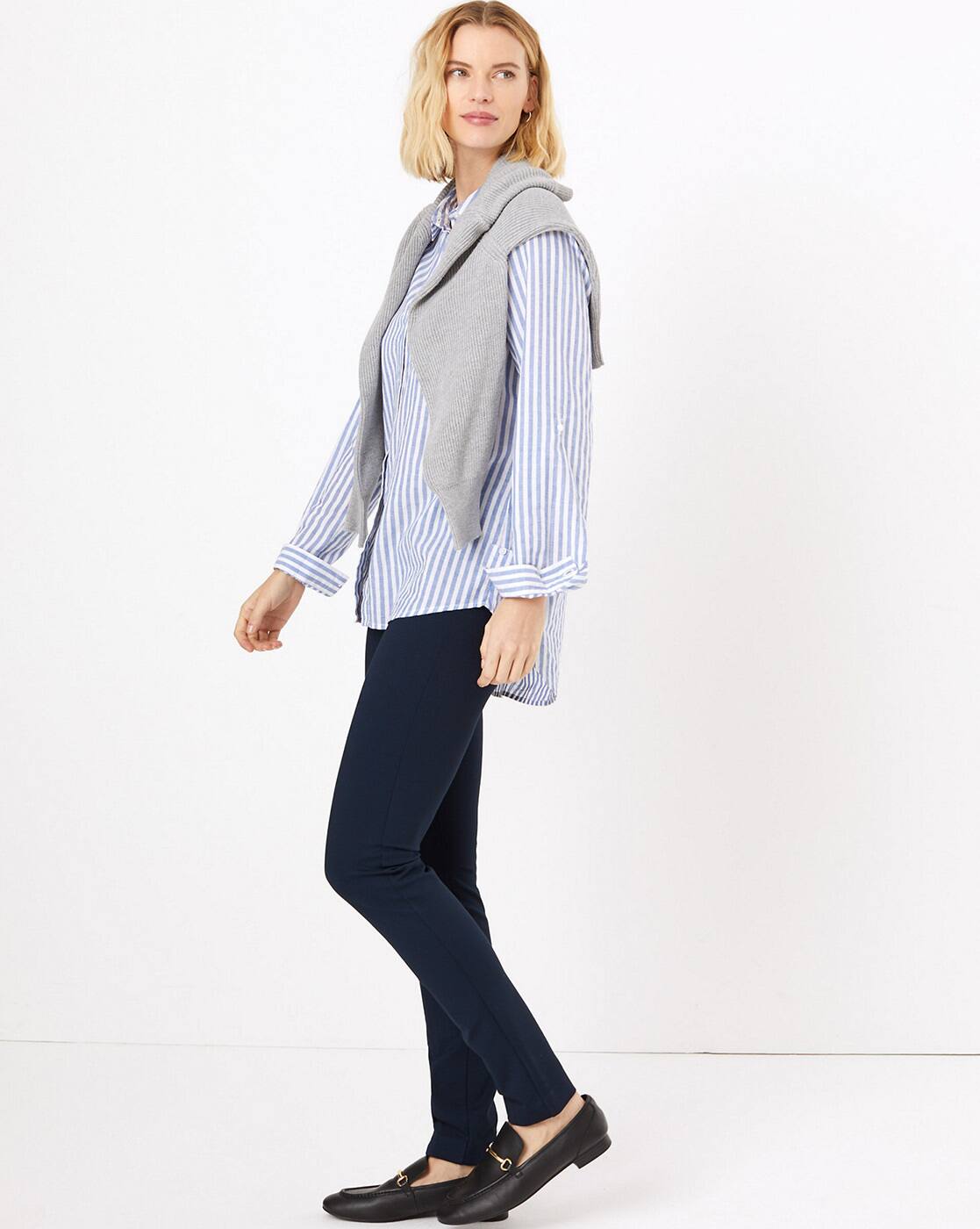navy jeggings marks and spencer