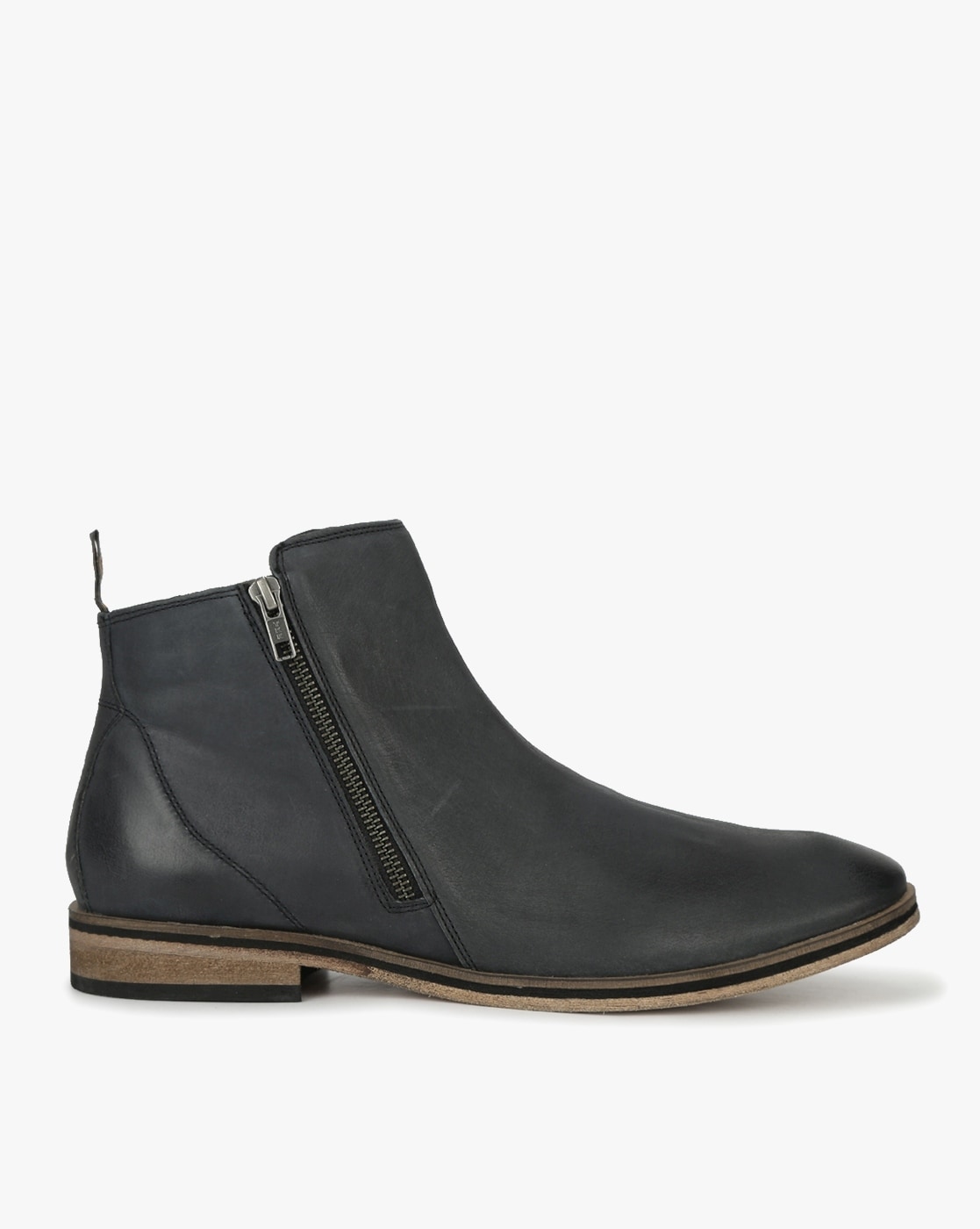 SUPERDRY Trenton Ankle Boots with Zip Closure