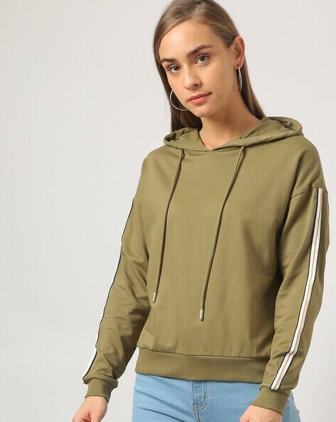 olive green hoodie womens