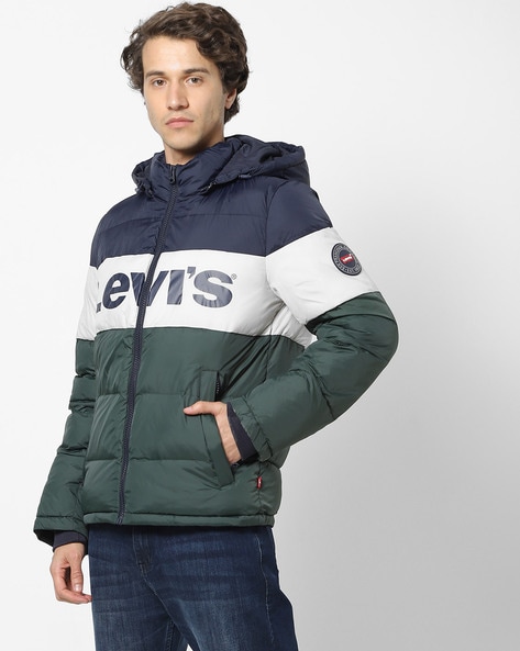 Buy Navy Blue & Green Jackets & Coats for Men by LEVIS Online 