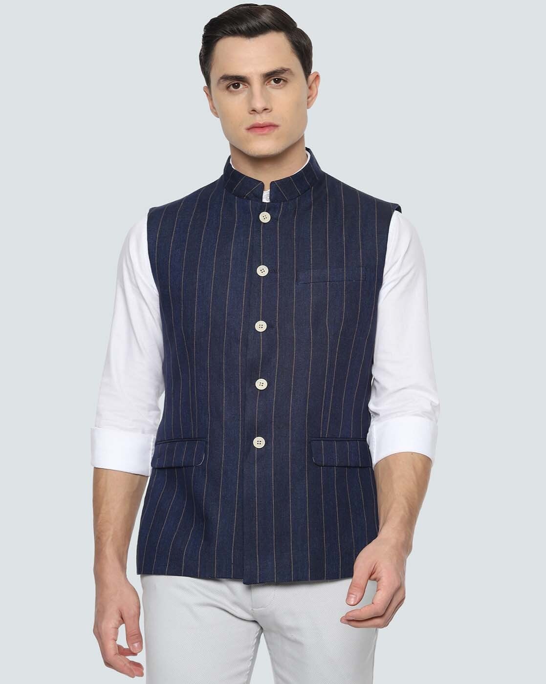 Louis Philippe Create a lasting impression in this Brown Solid Nehru Jacket  T&C apply For details Contact - 95666 19977 Location map -… | Instagram