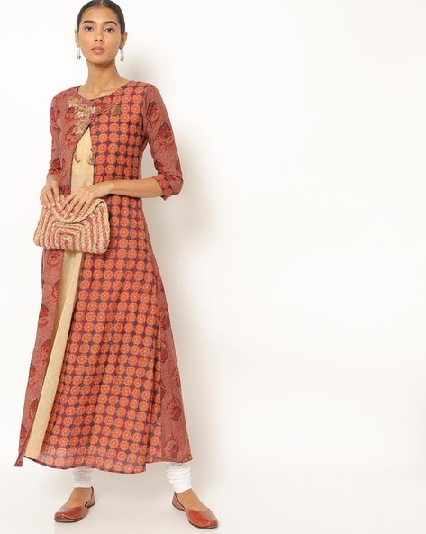 Buy open jacket kurti for women in India @ Limeroad