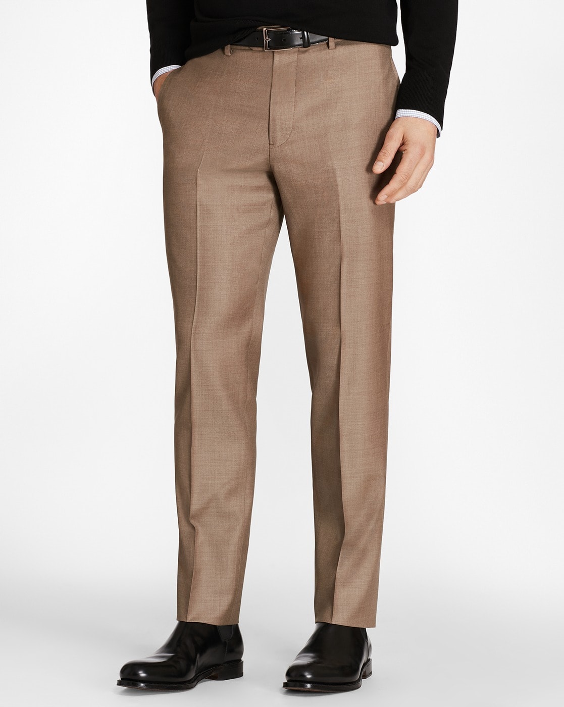 NAKD Low Waist Suit Trousers in Brown  Lyst