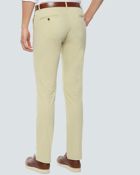 Buy Cream Trousers & Pants for Men by LOUIS PHILIPPE Online