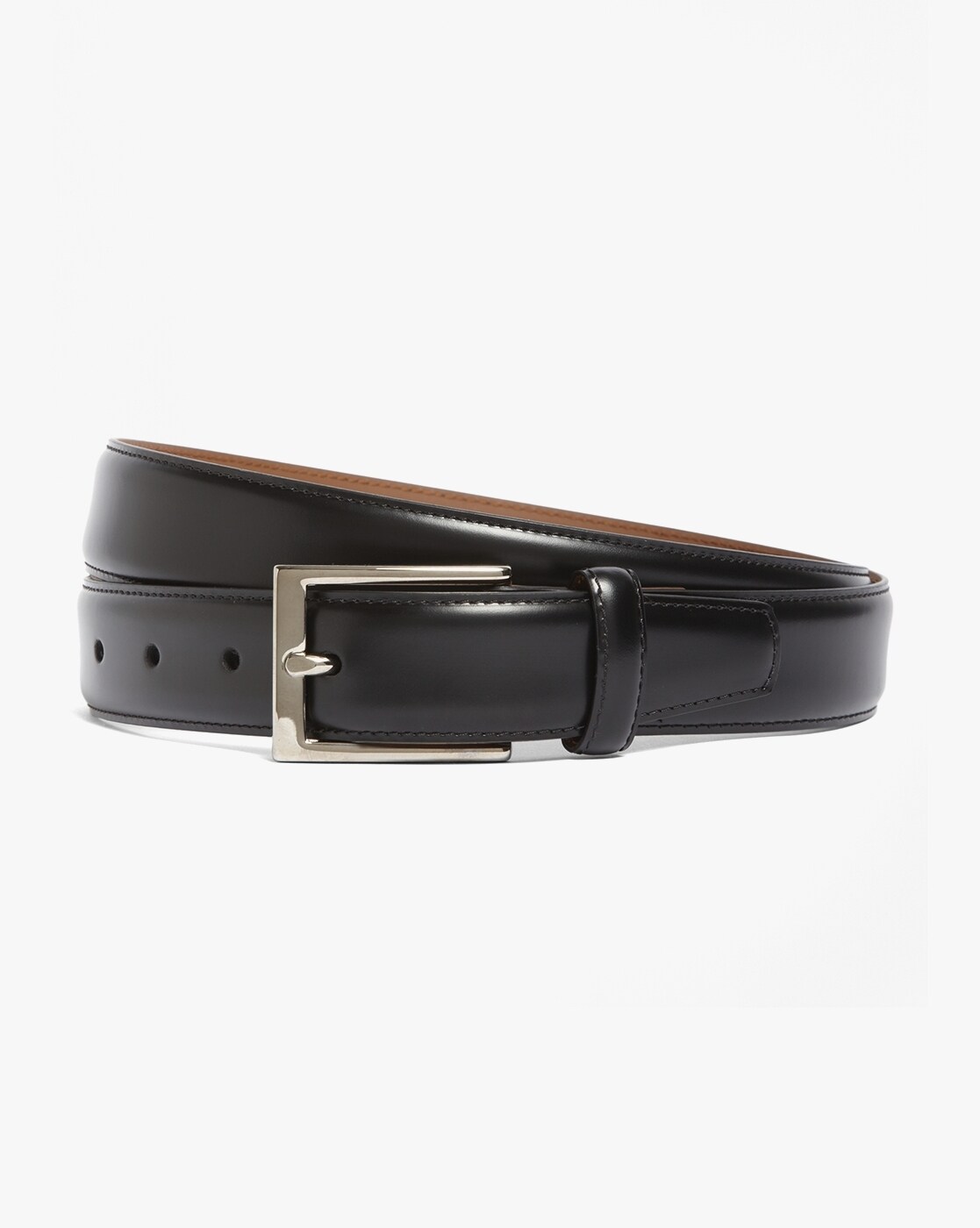 brooks brothers leather belt