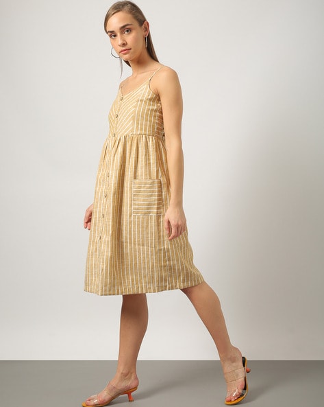 Buy Beige Dresses for Women by Outryt Online