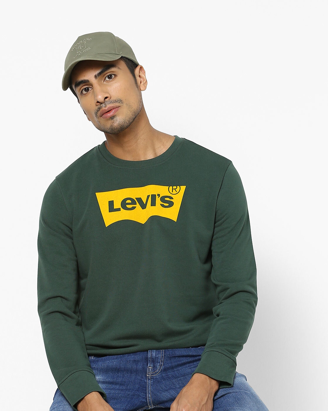 levi's sweatshirt mens