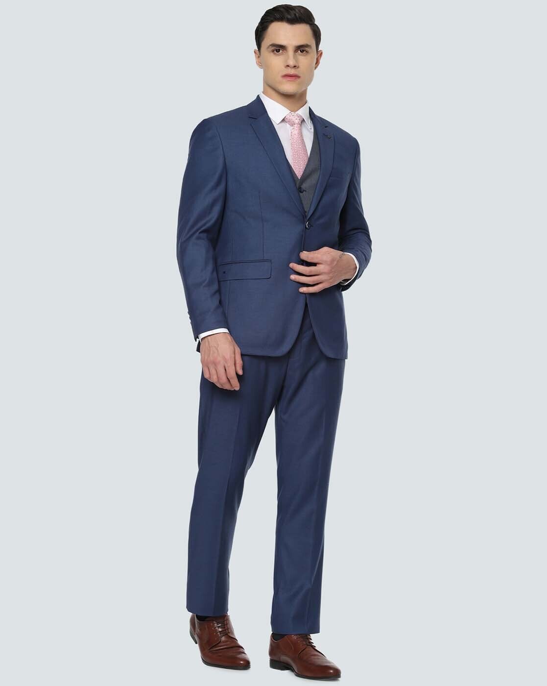 louis philippe navy blue suit