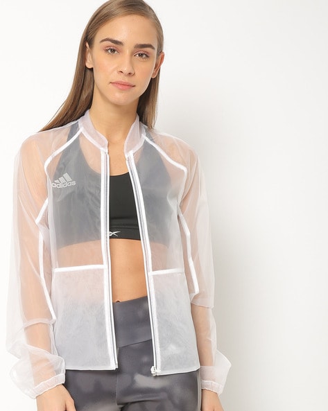 adidas transparent jacket