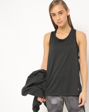 Buy Lasso T828 Racer-Back Tank Top For Women - XL - Black Online - Shop  Fashion, Accessories & Luggage on Carrefour Egypt