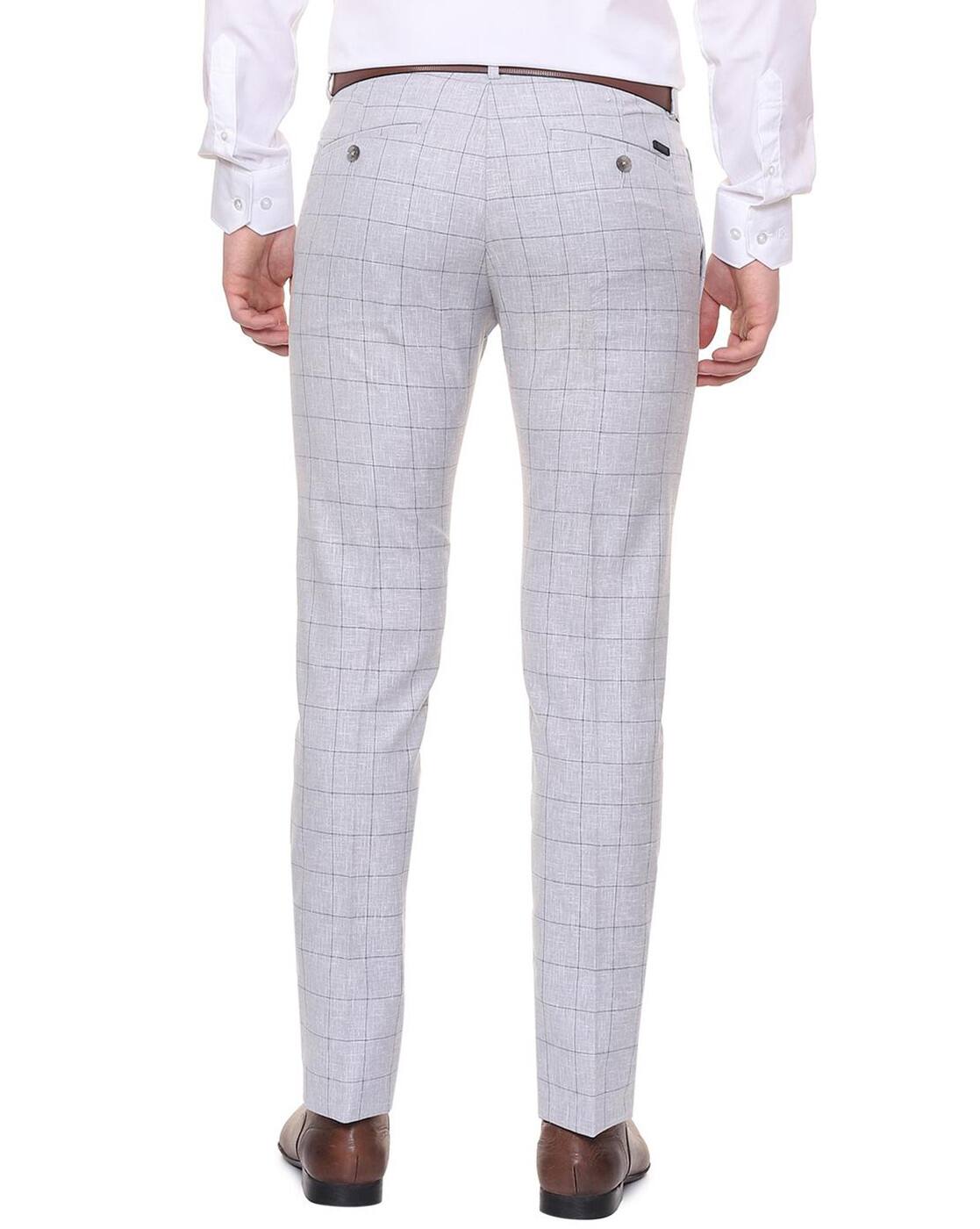 Buy Grey Trousers \u0026 Pants for Men by 