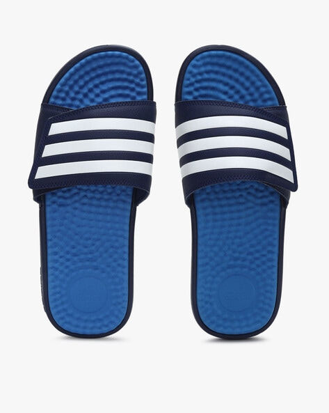 Adissage Tnd Striped Open Toe Sliders