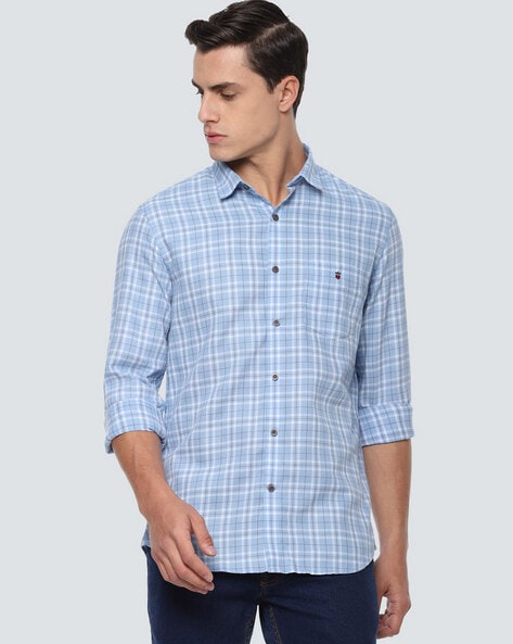 Louis Philippe Sport Checked Shirts - Buy Louis Philippe Sport