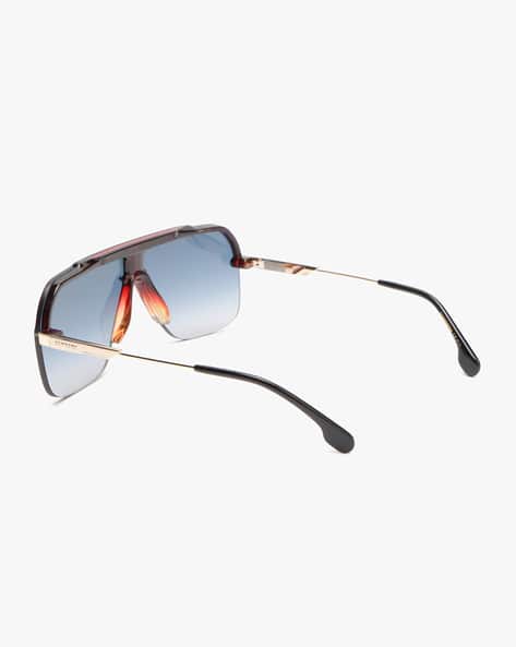 1031 Half-Rim Gradient Rectangular Sunglasses (Image - 1)