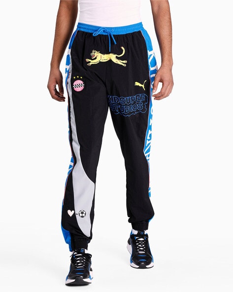 Buy Logo Print Track Pants Online from MSGM - Little Tags Luxury