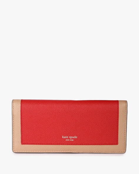 Margaux pebble leather hot sale bifold continental wallet