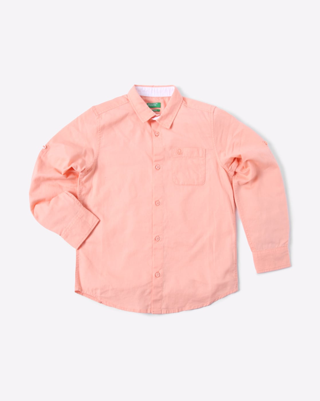 Boys sales peach shirt