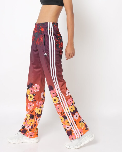 adidas Floral Utility Tracksuit Bottoms Womens Pants H15795 | eBay