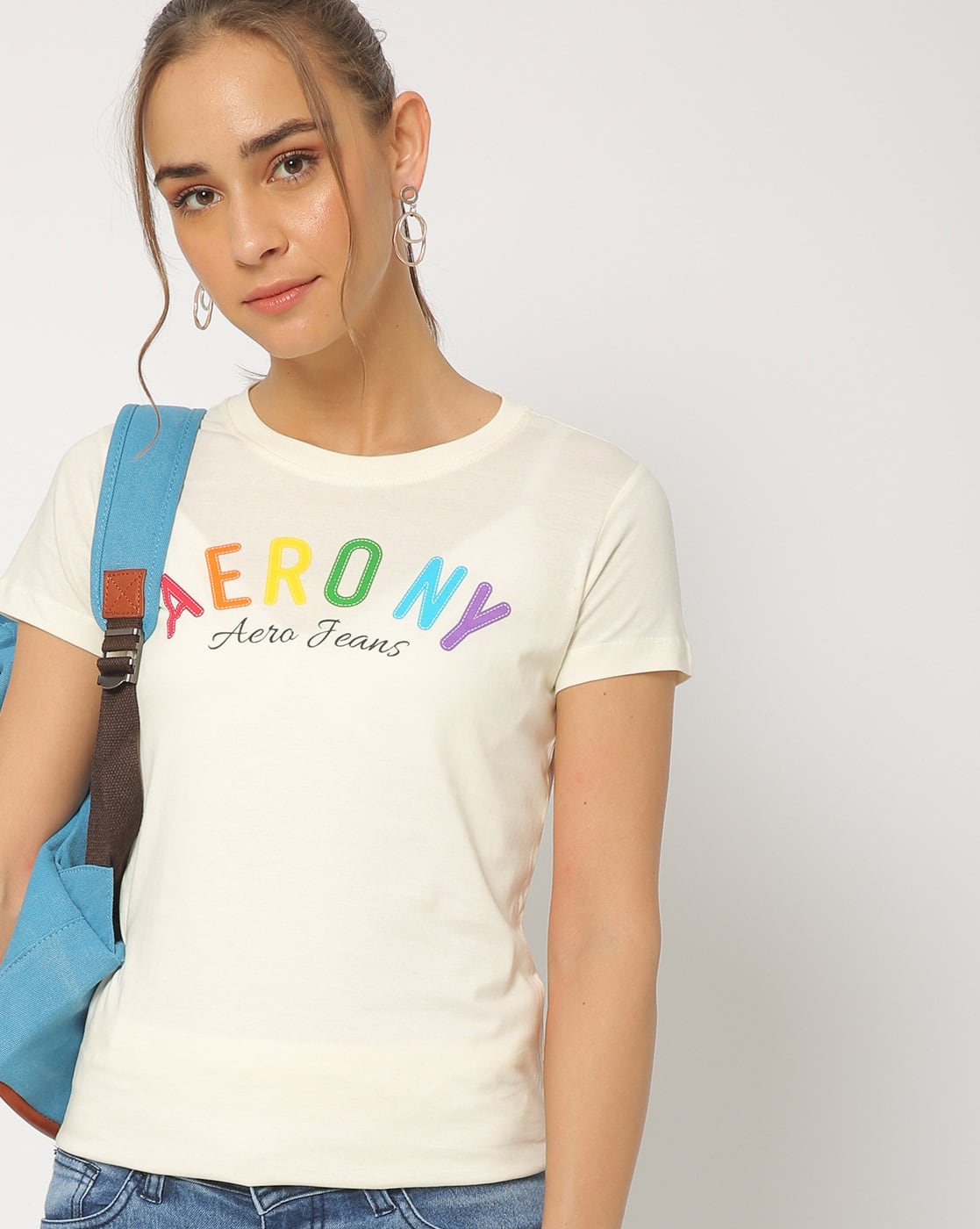 Tshirts for Women by AERO JEANS WOMENS 