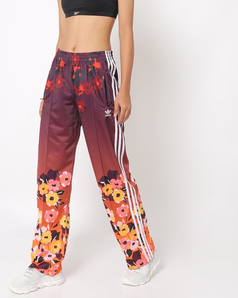 Buy Adidas Originals Multicolor Floral Print Utility Pants for Women Online   Tata CLiQ