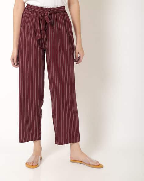 tie striped pants