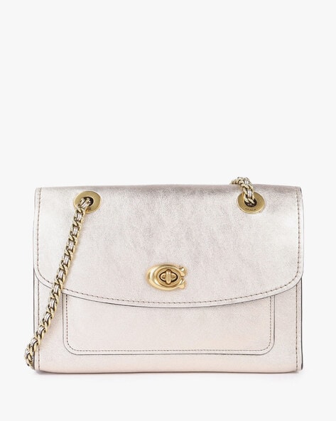 Coach purse discount with chain strap