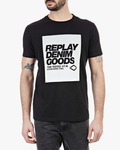 Replay 1981 Vintage T-shirtcool Replay Vintage Top With 