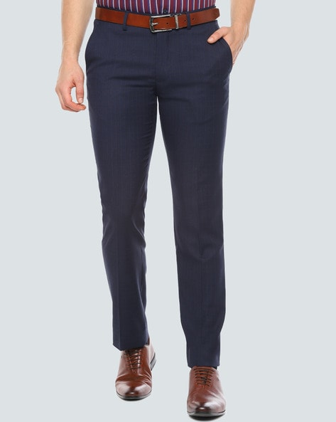 Buy Charcoal Trousers & Pants for Men by CANOE Online | Ajio.com