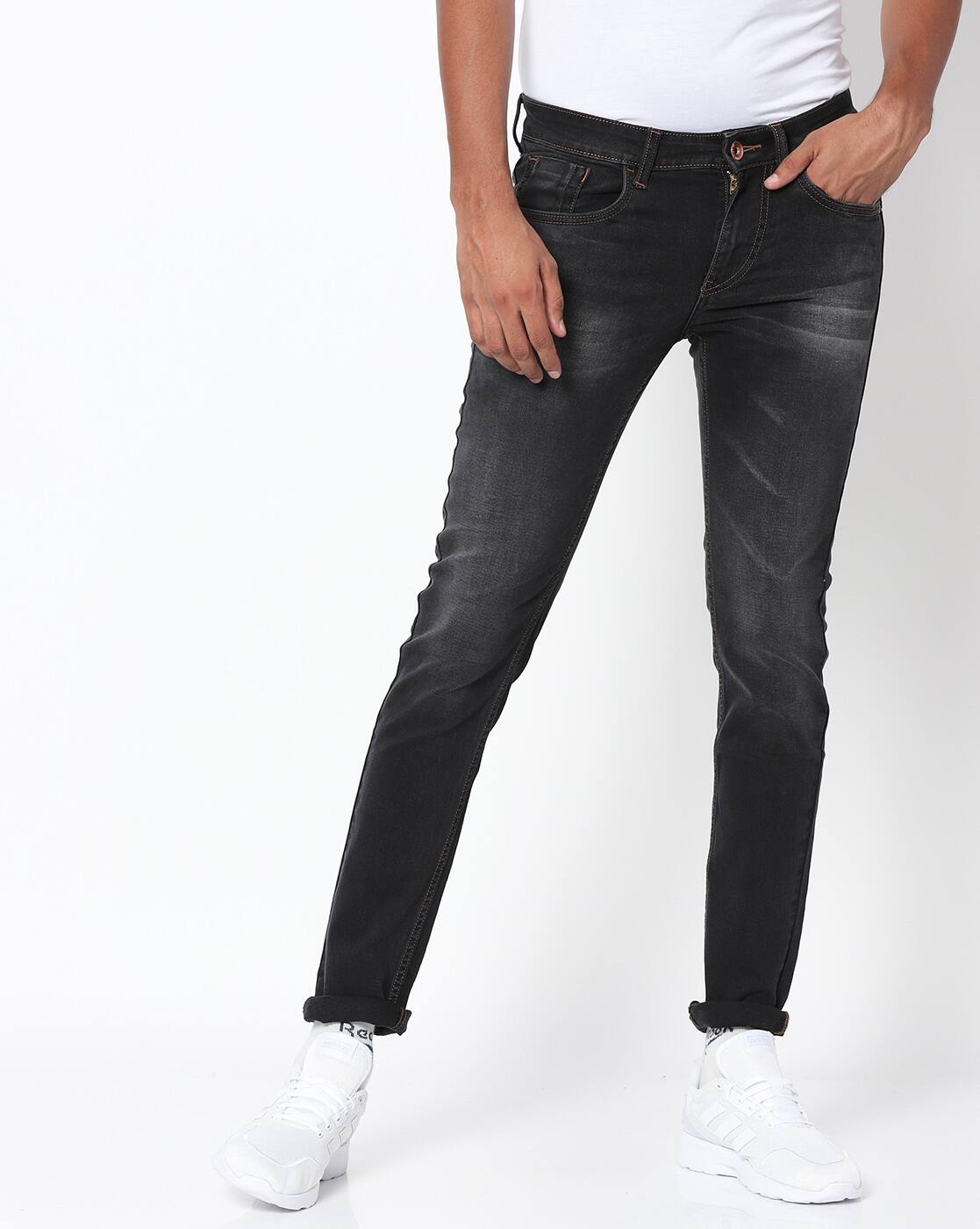 flying machine black jeans