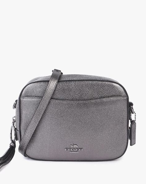 Coach metallic 2025 camera bag