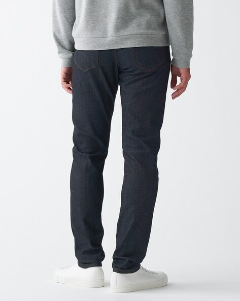 Buy Navy Blue Jeans for Men by MUJI Online
