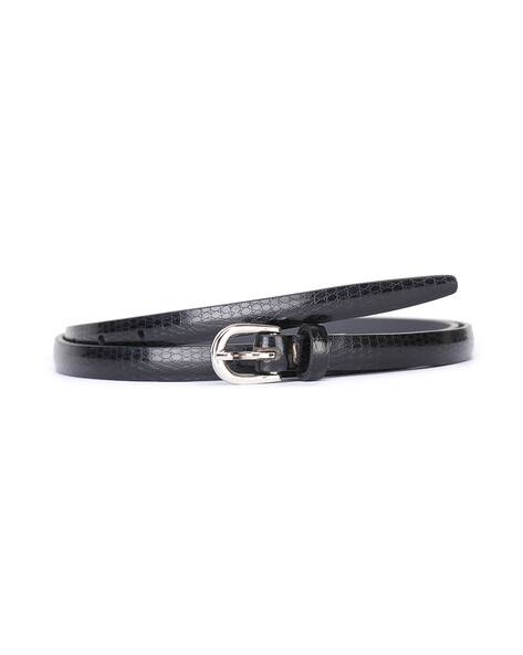 thin black belt