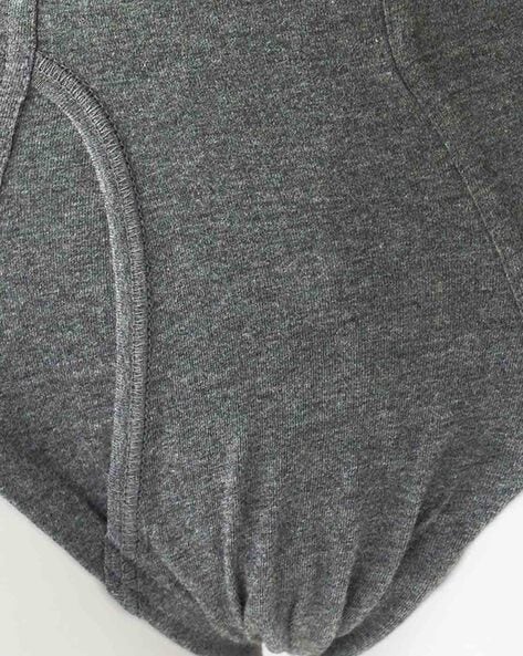 Buy Grey Briefs for Men by MUJI Online