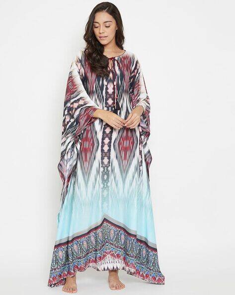 printed kaftan