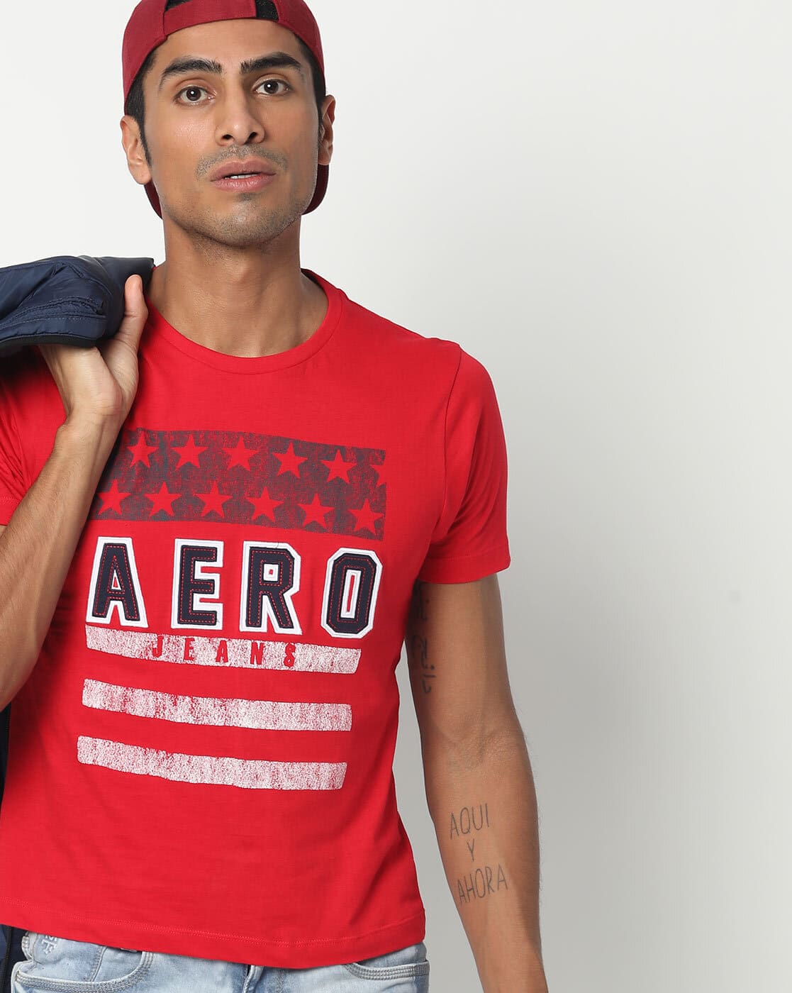 aero jeans t shirt