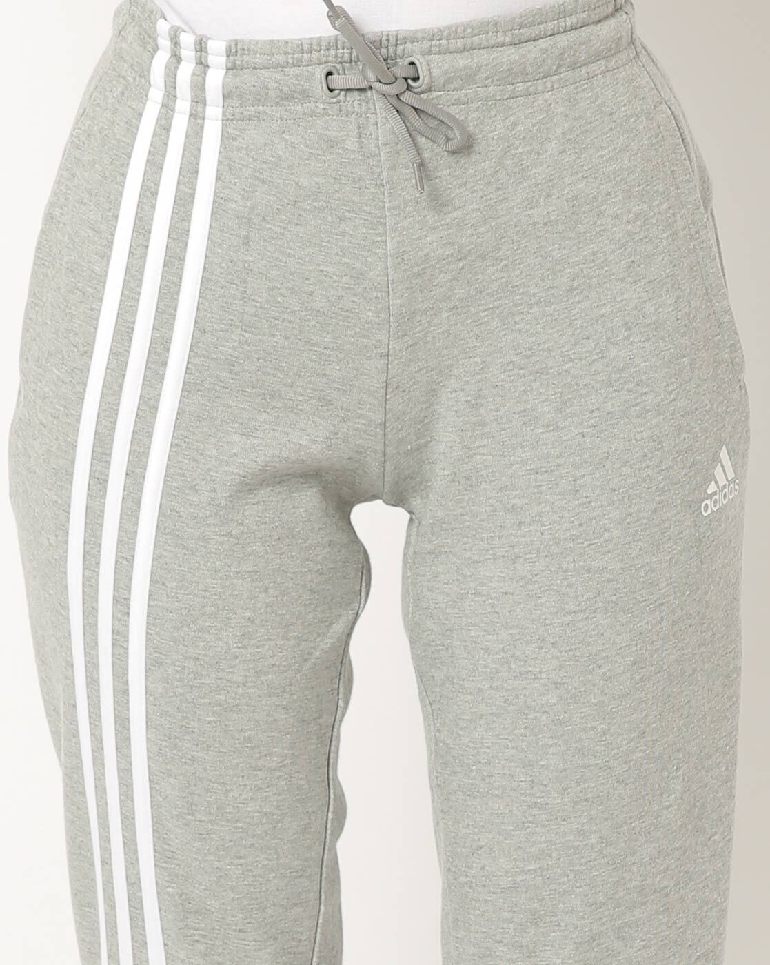 Joggers with Contrast Striped Taping