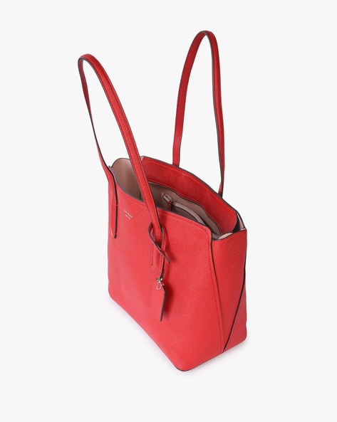 Kate Spade Red Leather Quilted Gold Hardware Shoulder Chain Detail Bag —  Labels Resale Boutique