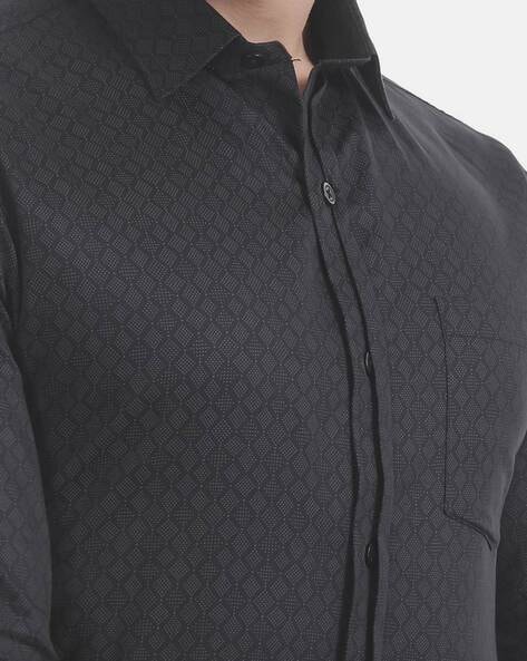 DJ&C by fbb Men Self Design Casual Black Shirt - Buy DJ&C by fbb Men Self  Design Casual Black Shirt Online at Best Prices in India | Flipkart.com