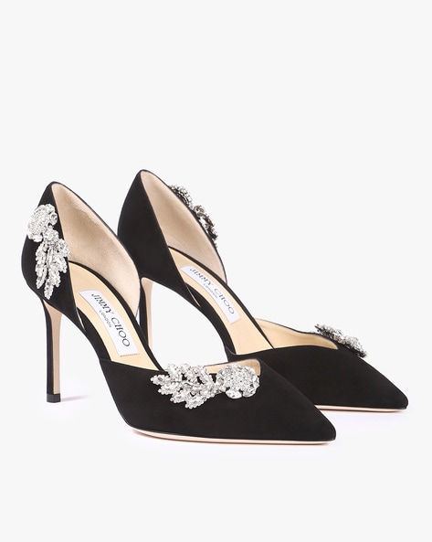 Buy Black Heeled Shoes for Women by Jimmy Choo Online | Ajio.com