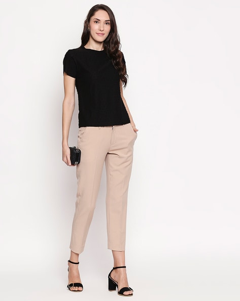 Buy Annabelle By Pantaloons Formal Trousers Online In India