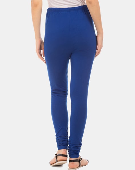 Buy Blue Leggings for Women by KARIGARI Online