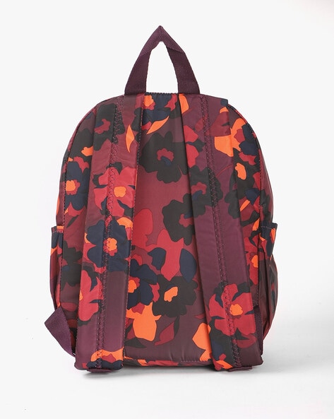 Adidas red sales flower backpack