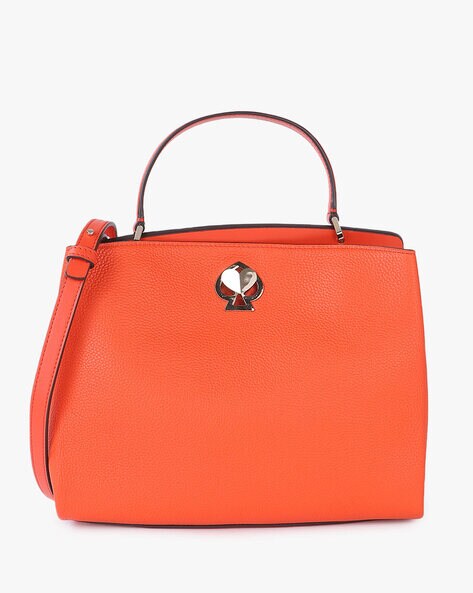 Kate Spade Small outlet Satchel Bag & Matching Wallet: Orange