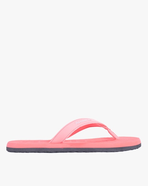 Buy Pink Flip Flop Slippers for Women by Reebok Online Ajio