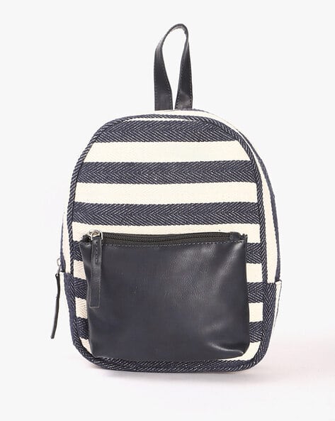 target striped backpack