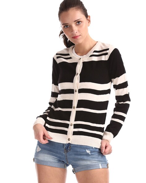 cardigan with button down
