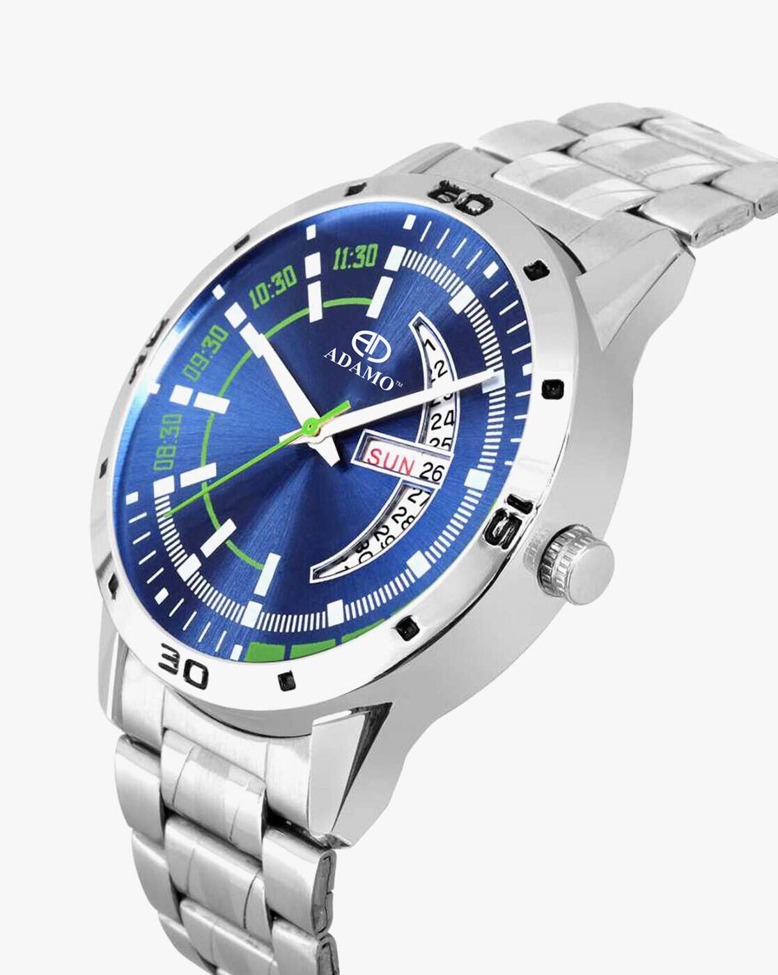 Buy Silver Watches for Men by Adamo 