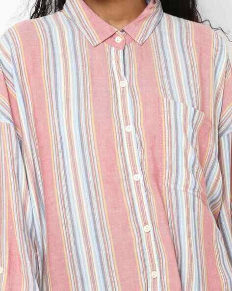 Buy Pink \u0026 Blue Shirts for Women by 