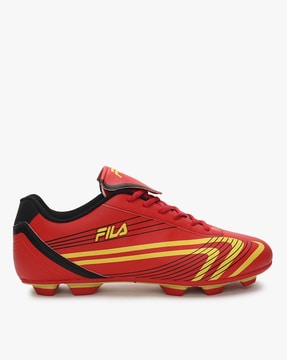 Fila shoes deals red and yellow